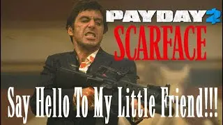 Payday 2 - The Little Friend 7.62 Build with Kingpin (Scarface Mansion Death Sentence No Down)
