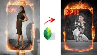 Valentine's Day Creative Snapseed Photo Editing Tutorial || Dillu Creation