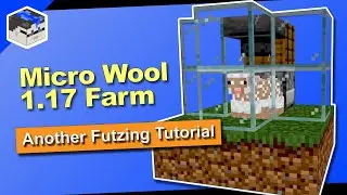 Fully Automatic Micro Wool Farm 1.17 & 1.16 Minecraft Java Edition
