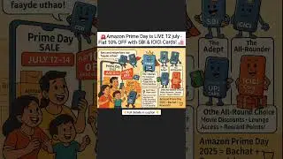 AMAZON OFFER ALERT 🚨 #amazon #offer #icicibank #sbi #creditcard #short #cashback #viralvideo #fyp