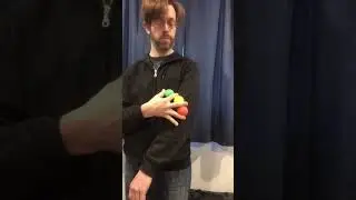 Ball manipulation color change/production #magic #magician