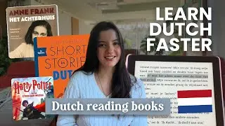 How I Improved my Dutch FAST by READING | Dutch reading books + tips