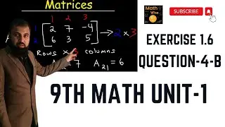 Matrix Inversion Method (Cramer's Rule) | 9th Unit No.1 Ex 1.6 Q-4-B