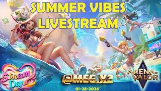 LIVESTREAM -  Winter SUCKS! Summer and beach vibes only! - Arena of Valor (AOV NA)