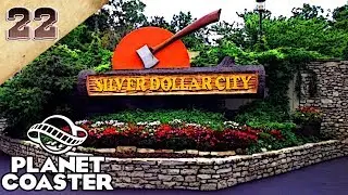 Planet Coaster Recreation Series | Silver Dollar City (Part 22) | Thunderation & Time Traveler