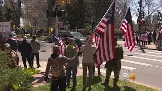 Second Amendment Supporters Rally At Governor's Mansion