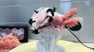 КОМПОЗИЦИЯ ИЗ СТАБИЛИЗИРОВАННЫХ РАСТЕНИЙ / composition of stabilized flowers