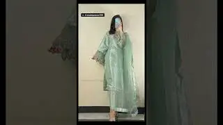 Stylish organza dress design ||Trending organza dress design