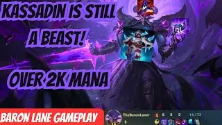 Kassadin + Fimbulwinter = Tank Assassin | Wild Rift Baron Lane Gameplay #wildrift #LoL #lolwildrift