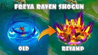 Сравнение эффектов навыков Freya Raven Shogun Revamp и OLD