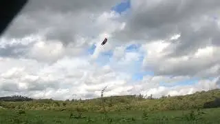 6-8 bft hackende Sturmb&ouml;en - Lycos 1.8 PS Lenkmatte pfeift im Wind + rei&szlig;t mich weg - Home Kite Spot