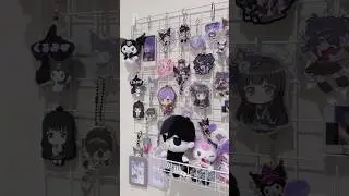cute room decor idea! 💜 #anime #kawaii #roomdecor #diy #animeroom #decor