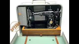 VTG German SINGER CASE 1950s