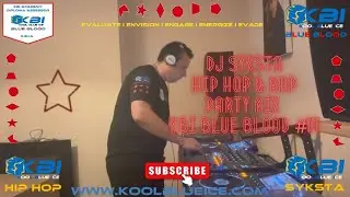 Hip Hop & Rap Party Mix DJ Syksta Kool Blue Ice Blue Blood #01