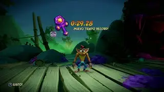 Crash 4 - No Triple Spin Dev Time Trial - Jetboard Jetty - 0:29.28