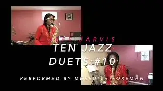 Saxophone Jazz Duet #10 (Jarvis)
