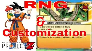 Dragon Ball Game Project Z RNG and Customization