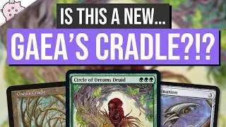 Is this a New Gaea's Cradle?!? | Circle of Dreams Druid | D&D Forgotten Realms Spoiler | MTG | EDH