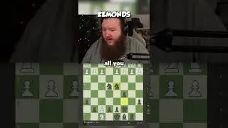 Twitch Streamer Tries BRAND NEW Chess Opening! #shorts