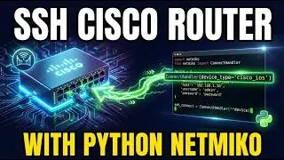 I Automated My Cisco Router with Python in 10 Minutes (Netmiko SSH)
