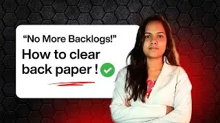 How to Clear Back Paper | Pharmacy | Miss Mitochondria.