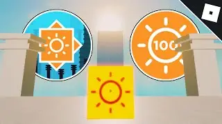 ALL 100 COINS AND FULL WALKTHROUGH in JOURNEY TO THE SUN | Roblox