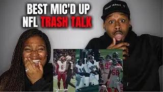 The Demouchets REACT to Best Mic'd Up Trash Talk of the 2024-25 NFL Season