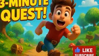 3-Minute Cartoon Quest! Don't Forget to Like & Subscribe
