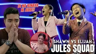 [REACTION] The Voice Kids Philippines : SING OFF ROUND | JULES SQUAD | Shawn vs Elijah!