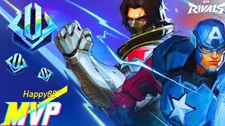 Trying out the new Captain America Team Up in Marvel Rivals Ranked Season 2- 2025