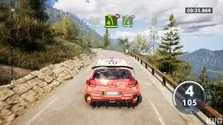 EA SPORTS WRC 24 - Brianconnet-Entrevaux (Rallye Monte-Carlo) - Gameplay (PC UHD) [4K60FPS]
