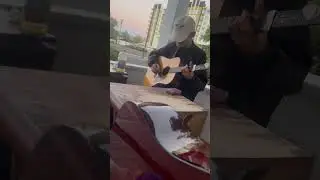 Larry plays guitar at 78 years old. Sparks NV Summer 2022 RIP LARRY