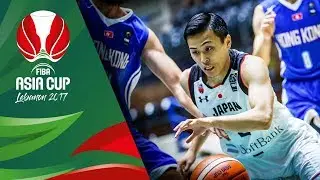 Japan v Hong Kong - Highlights - FIBA Asia Cup 2017
