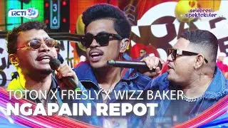 Toton Caribo x Fresly Nikijuluw x Wizz Baker - Ngapain Repot | SELEBRASI SPEKTAKULER HUT RCTI 36