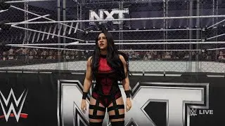 WWE 2K25 - Stephanie Vaquer in a fierry Cage Match! 🔥
