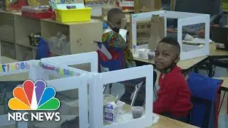 Public Chicago Elementary Schools Reopen With New Covid Precautions | NBC News NOW