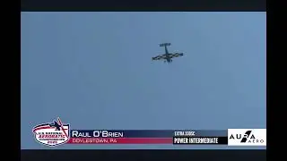 Flying the Intermediate Unknown sequence at the 2025 U.S. National Aerobatic Championship