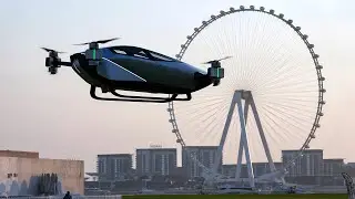Chinese &lsquo;flying car&rsquo; Xpeng X2 makes first public flight in Dubai
