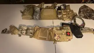 USMC taps rig + redemption tactical belt setup