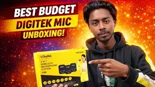 Digitek Mic Unboxing🔥Best Budget Mic for YouTube? YouTubers Ke Liye Best Budget Mic digitek 🙂
