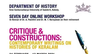 Critique and Constructions: Contemporary Writings on Histories of Keralam | Dr. Justin Mathew