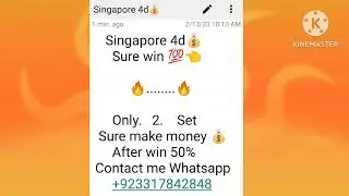 Singapore 4d master Best winning number sure 💰