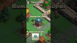Rumahnya Lek Supri🤣#clashofclans #coc #cocshorts #clashroyale #shorts #games #gaming #funny