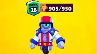 How I got stu to 900 trophies! brawl Stars
