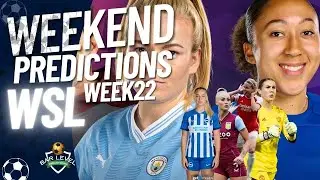 WSL PREDICTIONS WEEK 22 | feat MC 5ive-0 | Bar Level Debate Show