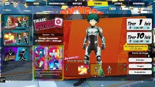 MY HERO ULTRA RUMBLE anniversaire nouveau perso hawks