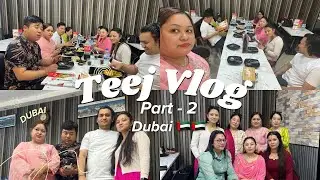 NEPALI IN UAE DUBAI TEEJ VLOG PART-2 || IPHONE GIFT GARIYO 🤗🤗🇦🇪🇦🇪