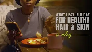 What I eat in a day for healthy hair. PCOS friendly meals to quell symptoms and restore gut health.