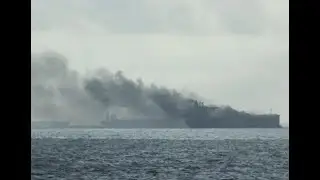 Ukraine Attacks Russian Shadow Fleet Tanker ELBUS With Drones in the Black Sea!
