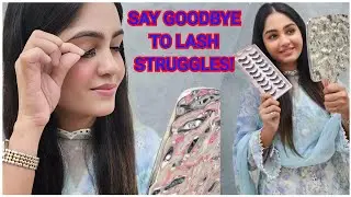 Easy False Lash Application Hacks! #asmakhan @Asma-k92
